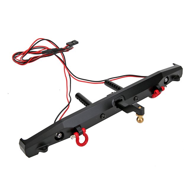 Parachoques Delantero De Aleación De Aluminio RC Car, RC Car Front Bumper Guard, RC Crawler Car Para 1/10 RC Car ZAQW RC Bumper