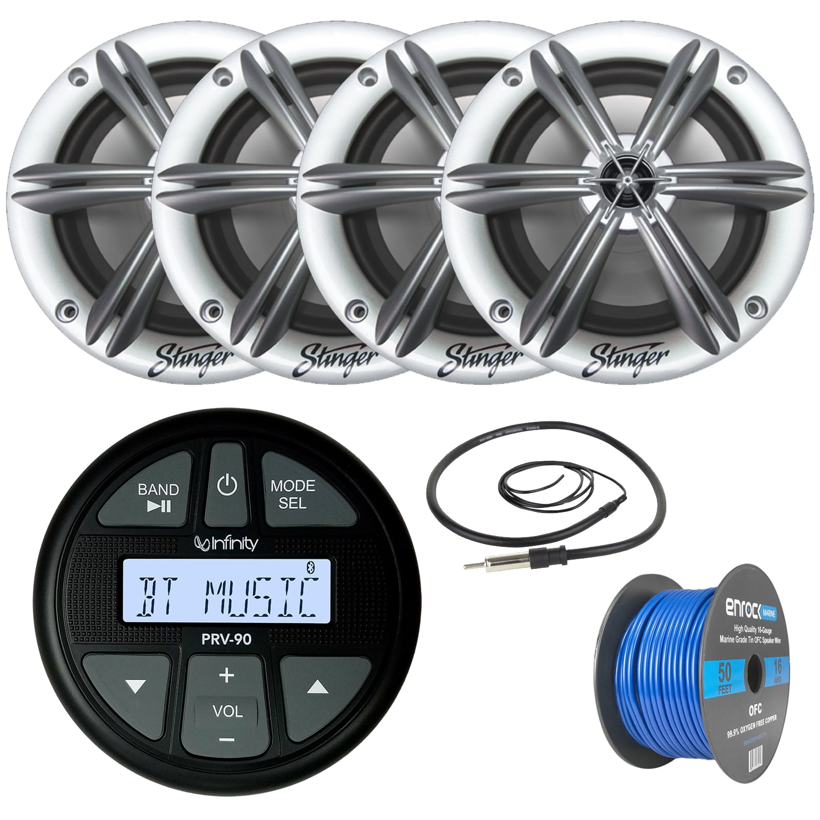 stinger marine speakers