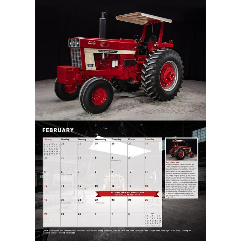 Farmall Tractors Calendar 2024 Octane Press, 53 OFF