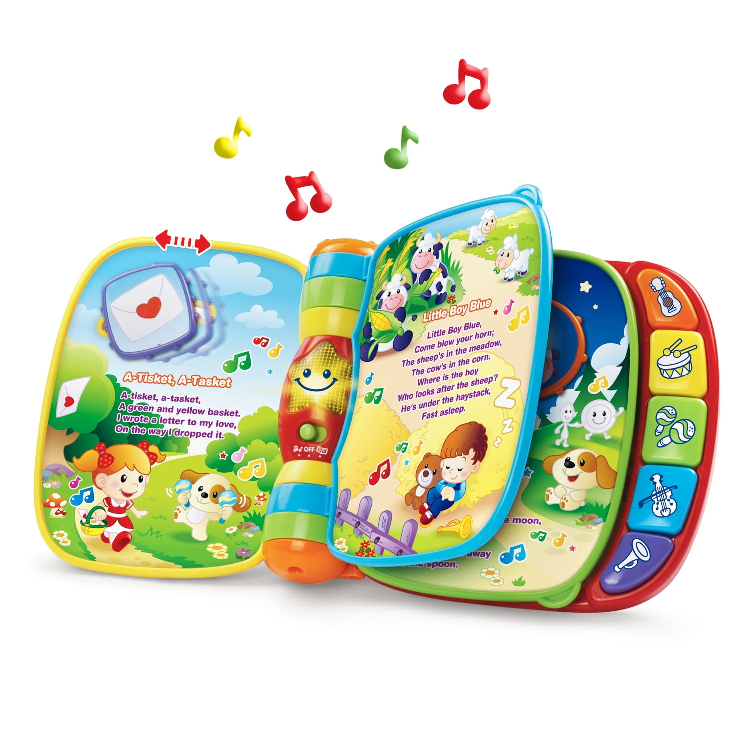Musical Baby Book with VTech Baby Nursery Rhymes BookLight Up Interactive 