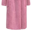 thumbnail image 4 of LOVZFMLL Vestes pour Femmes Manteau à Manches Longues en Cheveux d'Agneau Col Chaud, 4 of 8