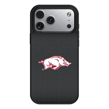 Arkansas Razorbacks Linen Logo iPhone Magnetic Bump Case