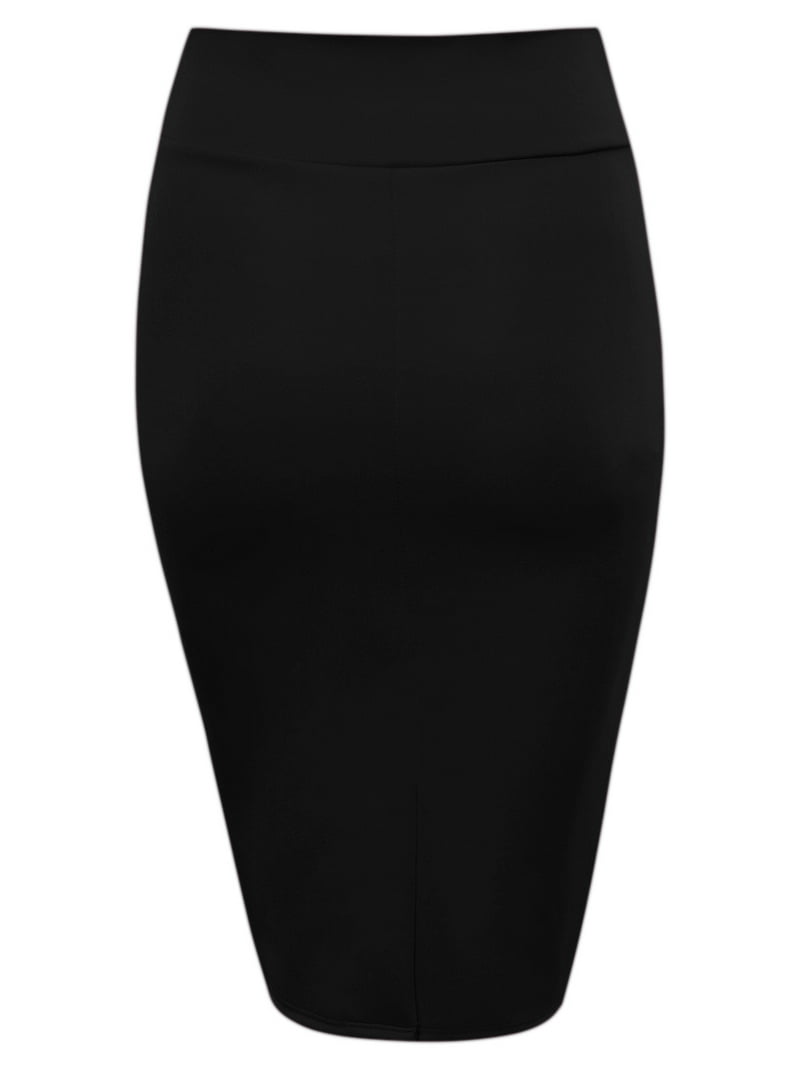 スカート highwaist pencil skirt NYL Womens Below Knee High Waist Office Pencil Skirt, Medium