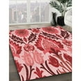 thumbnail image 2 of Ahgly Company Indoor Square Patterned Pastel Pink Area Rugs, 6' Square, 2 of 6