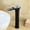 Black and Silver, variant on Waterfall Faucet for Bathroom Sink, Hot and Cold Water Mixer Tap, Brass Bathroom Vanity Faucet, Single Handle Bathroom Faucet High, Black
