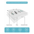 thumbnail image 5 of Quilts Twin Size, Teal Grey Plaid Polka Dots Birds Soft Comforter Bedding Set for Bed, Turquoise Spring Floral Lightweight Quilted Bedspread with Pillow Cover(2 Pieces) for All Season, 68x86 Inch, 5 of 6
