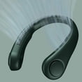 thumbnail image 1 of Ventilador de cuello colgante Adepaton sin hojas verde oscuro, 1 of 8