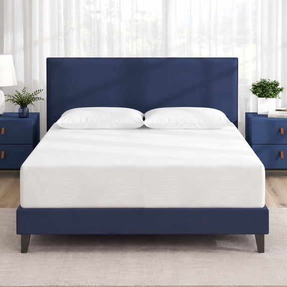 EDX 12 Inch Queen Cooling Gel Memory Foam Mattress CertiPUR US Certified Fiberglass Free Pressure Relief Bed in a Box