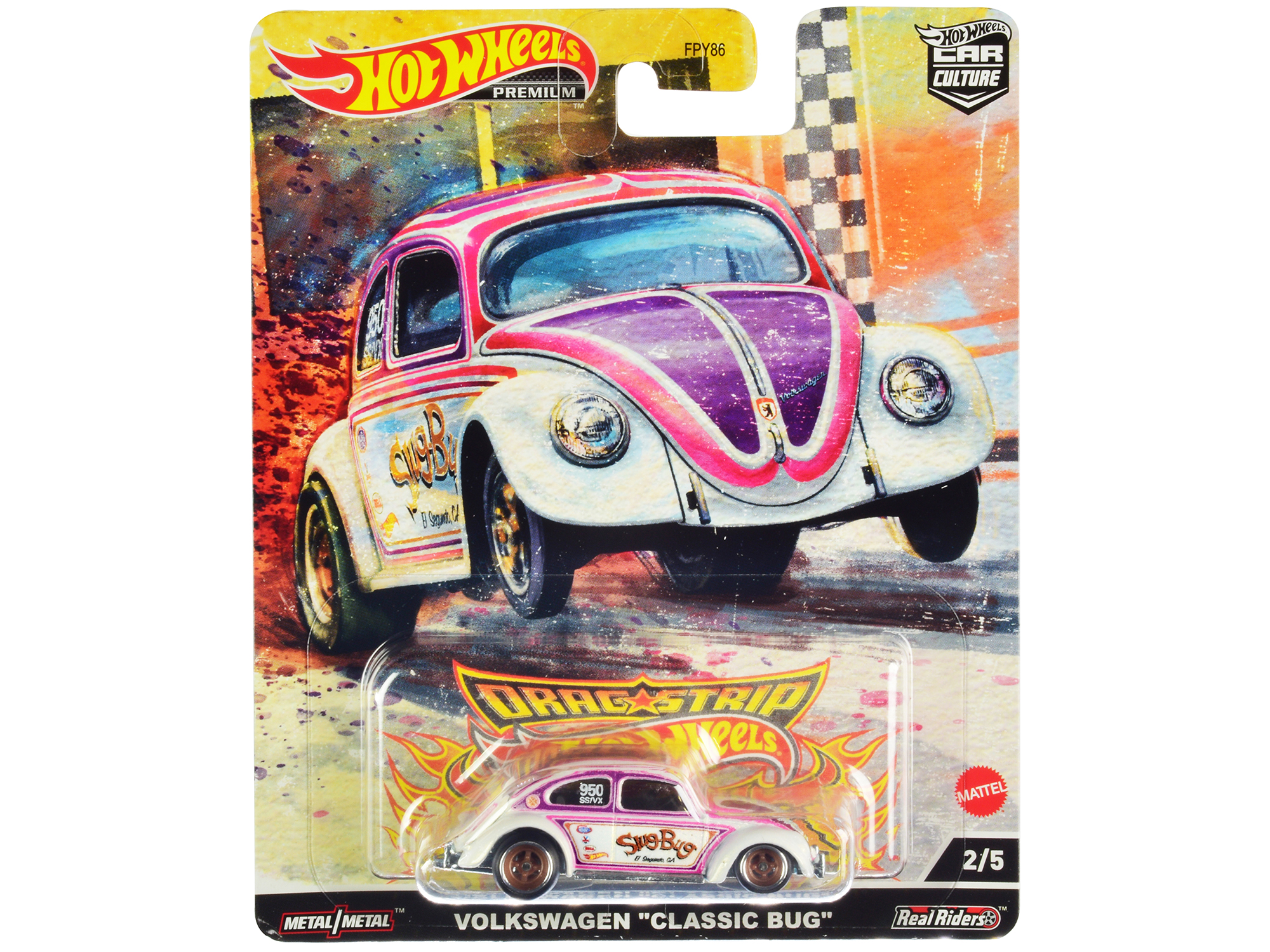 Hot Wheels Premium Car Culture Drag Strip - Set of 5 or Assorted Style - image 3 of 6