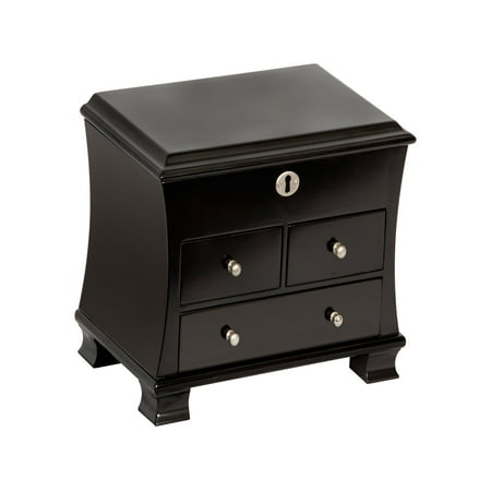 Westbrook Wooden Jewelry Box in Java Finish