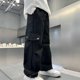 thumbnail image 5 of Odeerbi 9-17 Años Niños Cargo Pantalones Softshell Impermeable Pantalones Windbreaker Parte Inferior Color Sólido Casual Straight Leg Trabajo Pantalones Con Bolsillo, 5 of 6