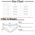 thumbnail image 3 of HUPOM Underwear Underwear For Women In Clothing High Waist Casual Tie Elastic Waist Black M, 3 of 6
