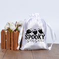 thumbnail image 3 of 5 bolsas de regalo con cordón de satén blanco de terror para Halloween, para decoraciones del hogar, suministros para fiestas, decoración de Halloween, 3 of 5
