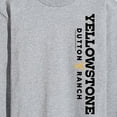 thumbnail image 3 of Yellowstone - Ys Dutton Ranch Oversized - Men's Long Sleeve T-Shirt, 3 of 6