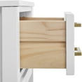 thumbnail image 4 of MUSEHOMEINC Mid Century Modern 2 Drawer Solid Wood Nightstand End Table, 4 of 7