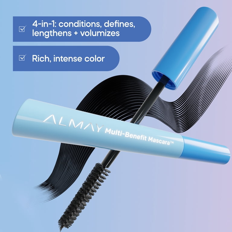Almay Multi-Benefit Waterproof Mascara, Black photo 2