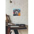 thumbnail image 3 of Epic Graffiti 'Dog Friend II' by Carolee Vitaletti, Canvas Wall Art, 12"x12", 3 of 3