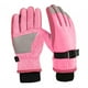 thumbnail image 2 of Guantes de invierno Hugo impermeables de felpa para niños clima frío rosa, 2 of 10
