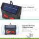 thumbnail image 2 of Repelente solar de animales, repelente ultrasónico de mapaches a prueba de agua con LED, 2 of 8