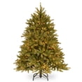 thumbnail image 3 of National Tree Company 4.5 ft. Pre-Lit Feel Real® Artificial Christmas Tree, Green, Jersey Fraser Fir, 350 Clear Lights, Includes Stand, 3 of 5