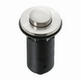thumbnail image 2 of InSinkErator Decorative Air Switch Push Button, Tuxedo Style in Satin Nickel - 78663-ISE, 2 of 3