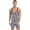 Black, variant on Sxiwei Men's Striped Wrestling Singlet Bodysuit Workout Sportwear Jumpsuit One Piece Swimsuit Hot Pink S