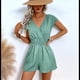thumbnail image 5 of Vestido Holgado de Verano para Mujer, Elegante, Informal, de Corta y . Verde M, 5 of 8