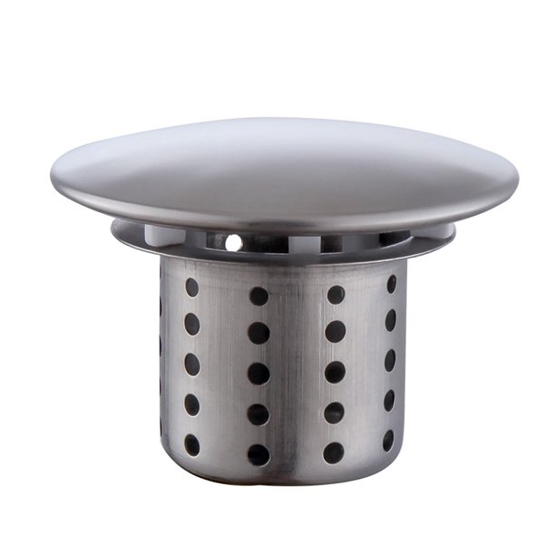 Colador de ba?era, filtro colector de pelo de ducha de 4,6 cm, 1 Uds. Colector de pelo de drenaje de acero inoxidable para lavabo de ba?o, filtro de ba?era