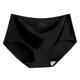 thumbnail image 2 of sin costuras de para mujer, ropa interior cómoda, braga de bikini elástica , Negro Yinane Bragas sin costuras mujeres, 2 of 2