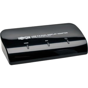 Tripp Lite USB 3.0 SuperSpeed to DVI and HDMI Dual Monitor Video Display (Best Way To Setup Dual Monitors On Desk)