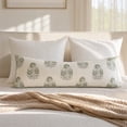 thumbnail image 5 of Fmbmuo Long Lumbar Pillow , Removable Vintage Floral Rectangular Pillow , For Couch Sofa Bed Living Room Home Decor, 5 of 7