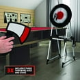 thumbnail image 5 of The Black Series Axe Throwing Target Set, 3 Throwing Axes and Bristle Target, Active and Safe Play, Blunted Edges and Lightweight Plastic, Indoor or Outdoor Use and Backyard Fun, 5 of 5