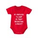 thumbnail image 4 of Baby Boys Casual Cute Short Sleeve Onesie With "If I Refuse To Nap Is That Resisting A Rest" For Summer Pregnancy Gift, 4 of 5