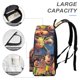 thumbnail image 4 of Max y los Caballeros de la Noche-theme Backpack, Campus style schoolbag Bookbag with Adjustable Shoulder Straps And Large Zip Compartment, Unisex Travel Bags.42x30x15cm, 4 of 6