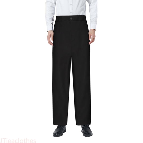 JTieaclothes Boys Flat Front Dress Pants Adjustable Waist Front Pockets Straight Leg Fit Pants,Boys Pants Sizes 3-4 Years