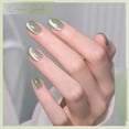 thumbnail image 3 of Esmalte de uñas GAOY Green Glassy Cat Eye Gel 16 ml con imán 2335, 3 of 6