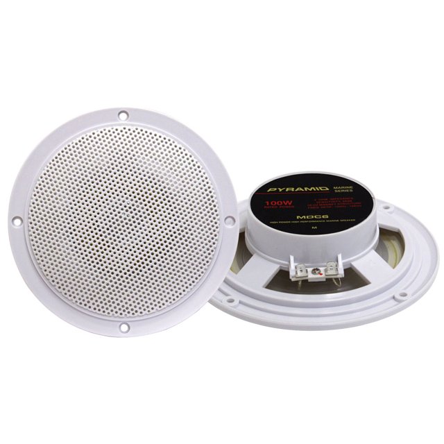 Altavoces Pyramid Marine de 5,25” de doble cono