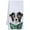 Border Collie, variant on Funny Pigeon Bathroom Hand Towels, Funny Bathroom Decor, Pooping on People Humorous Bird Hand Towels for Toilet Guest Bath Washroom Decor, 16x24 Inch - Dark Teal