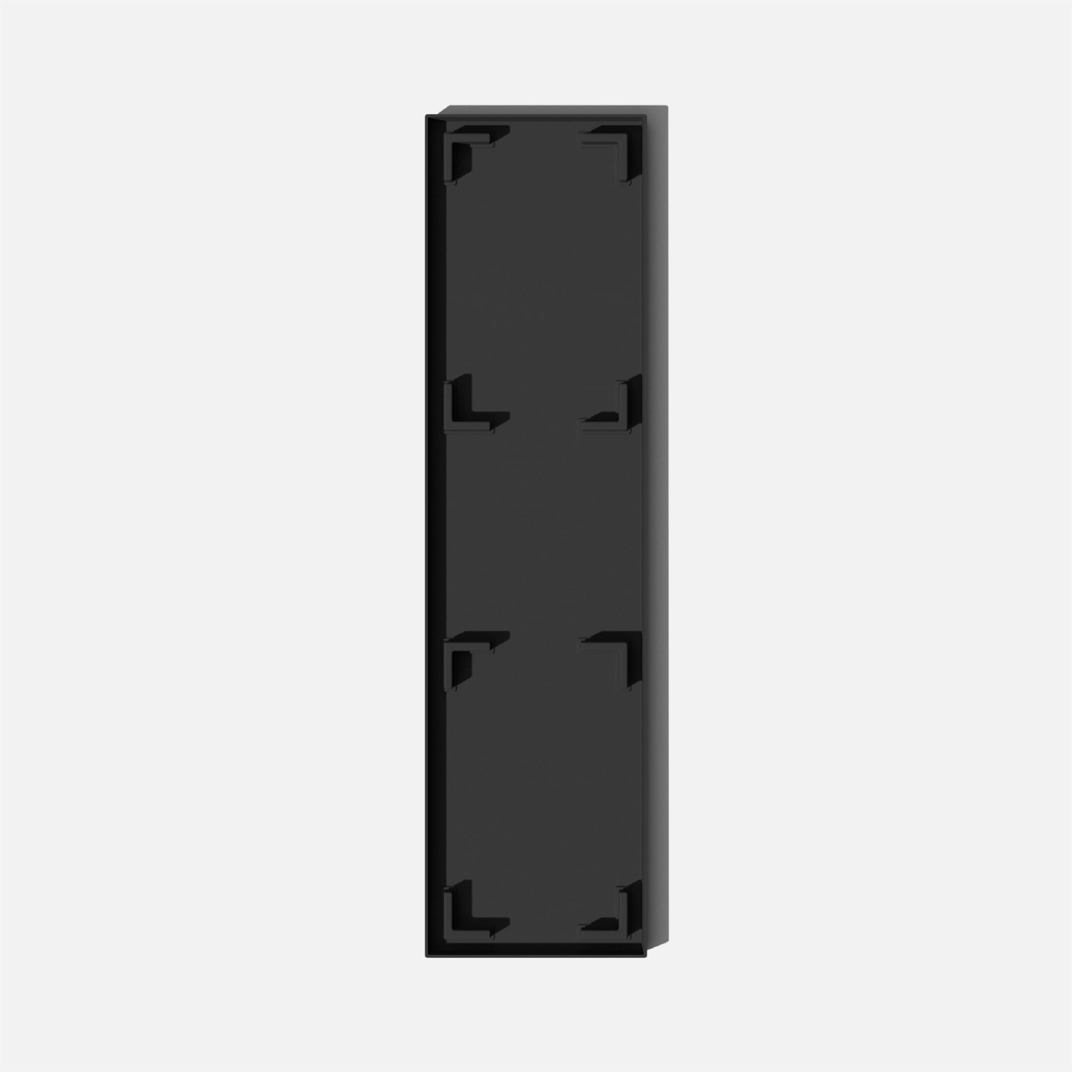 Veradek Pure Series Midori 39" Plastic Planter Tray - Black