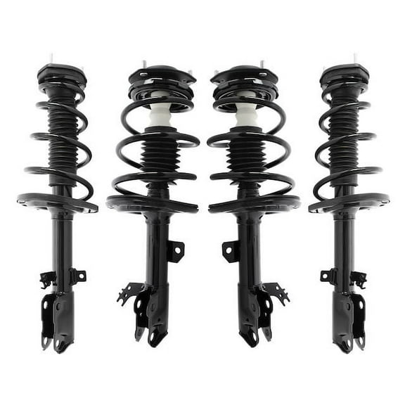Front and Rear Strut and Coil Spring Kit - Compatible with 2012 - 2017 Toyota Camry 2013 2014 2015 2016