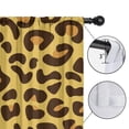 thumbnail image 4 of Blackout Kids Curtains,Leopard Print Childrens Insulated Curtains Set Of 2,Bedroom Essentials,Toddler Room Decor 52"x63"(132x160cm), 4 of 4