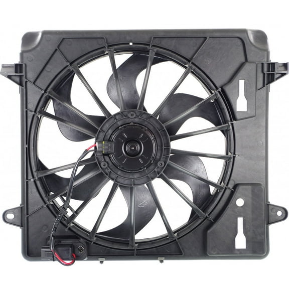 For Jeep Wrangler Cooling Fan Assembly 2007 08 09 10 2011 Radiator/A/C Condenser For CH3115167 | 55056642AD
