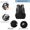 thumbnail image 4 of FORMRS Unisex School Backpack 17" Student Travel Bag with Laptop Compartment, Square Harmony, 4 of 7