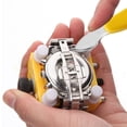 thumbnail image 4 of Juego de 13 piezas de herramienta de reparación y extracción de tapa trasera de reloj, herramienta de reparación de relojes, herramienta de palanca de mango largo, abre la tapa inferior para cambiar, 4 of 8