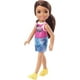 thumbnail image 2 of Muñeca Barbie Chelsea (morena de 6 pulgadas) con falda brillante, parte superior de unicornio moldeada y zapatos verdes, regalo para niños de 3 a 7 años Barbie -, 2 of 2