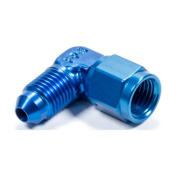 #4 Female Swivel to Male 90 Degree Fitting