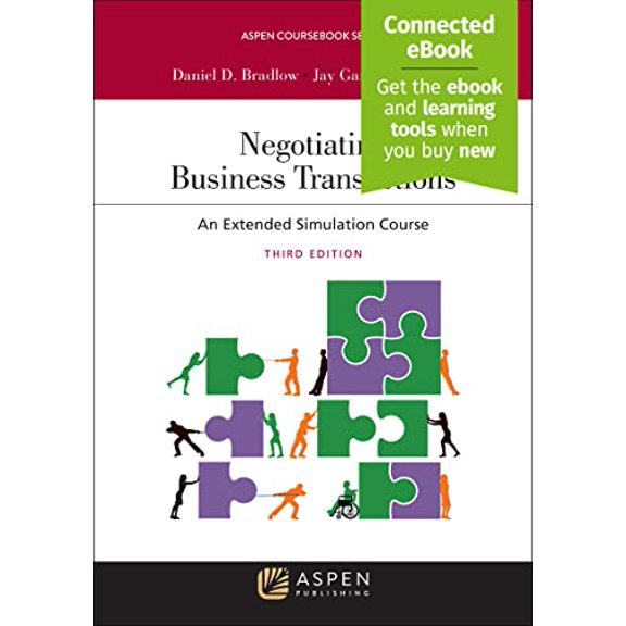Pre-Owned Negotiating Business Transactions: An Extended Simulation Course (Aspen Coursebook Series), 9781543840308, 1543840302, Paperback, 3 edition