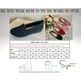 thumbnail image 6 of SPATI Women's Knitted Flat Shoes - Lightweight Loafers, 6 of 8