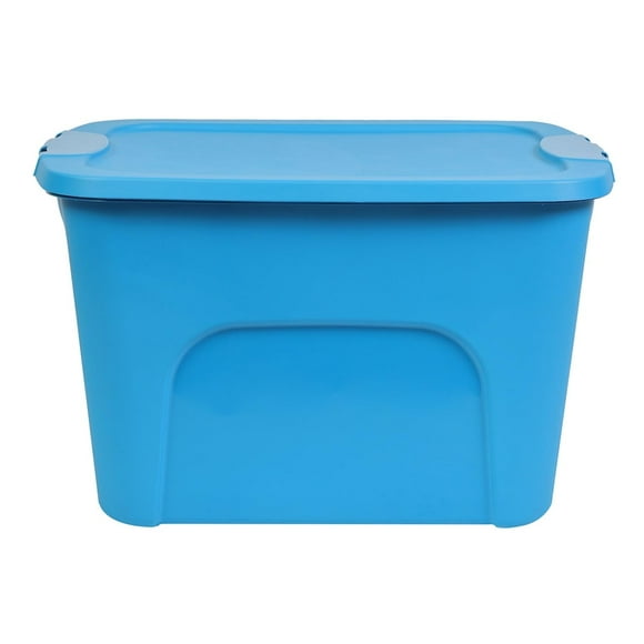 Caja Organizadora Italhome Plástico Azul 40X63X49 Cm
