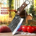 thumbnail image 3 of 4inch Butcher Knife High Carbon Steel Forged Chef Knife for Boning Meat Fish Lamb Chops Chopping Cutter Tool, 3 of 7